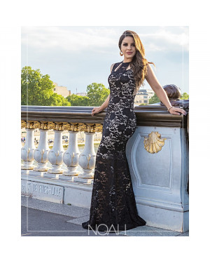 Vestido longo renda | Moda Evangelica