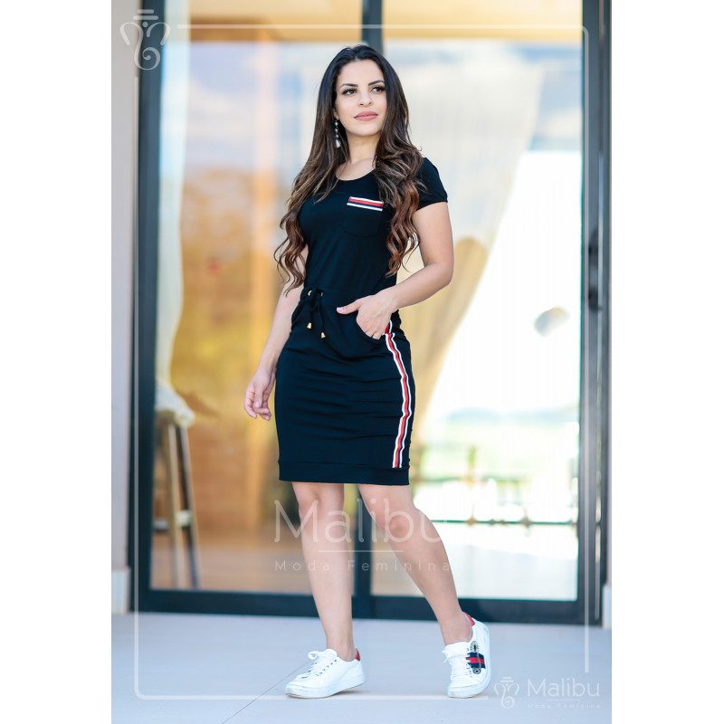 Vestido Midi Vestido Tubinho Esportivo Vestido Tubinho Vestido - Main Image