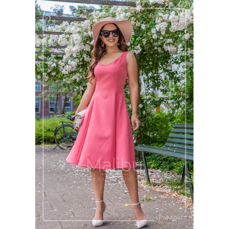 Vestido shop godê rosa