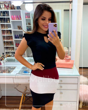 conjunto de saia e blusa 2019