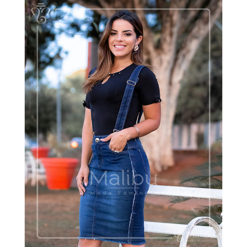 saia jeans suspensorio