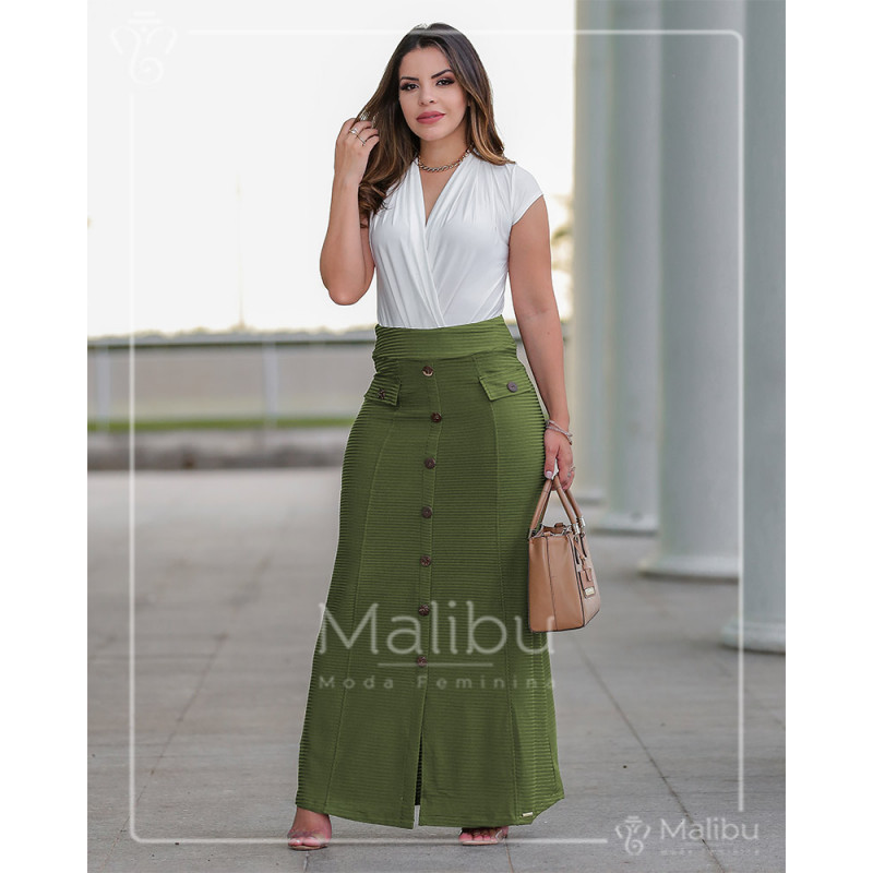 Moda evangelica deals saias longas